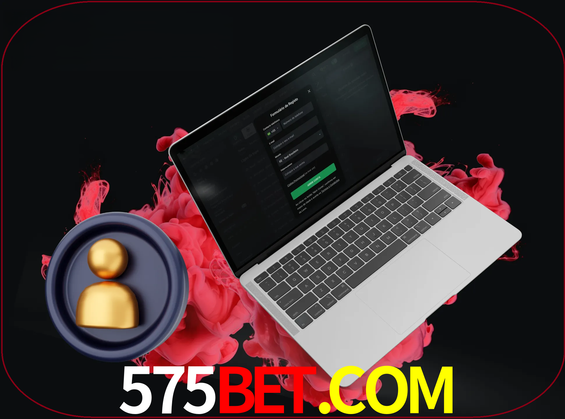 No cabeçalho do site 575bet, clique no botão que o levará a um formulário especial onde terá de introduzir as suas informações actuais.