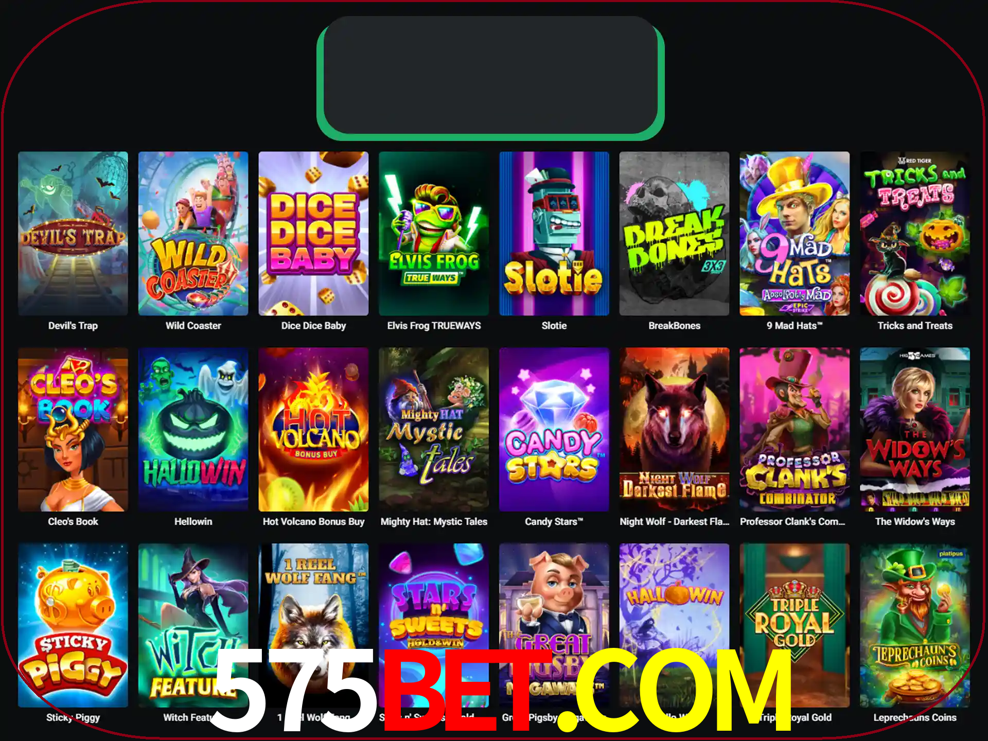 Procure por seus amados jogos de slot.